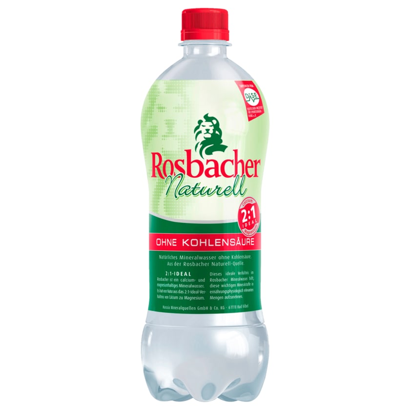 Rosbacher Naturell 0,75l
